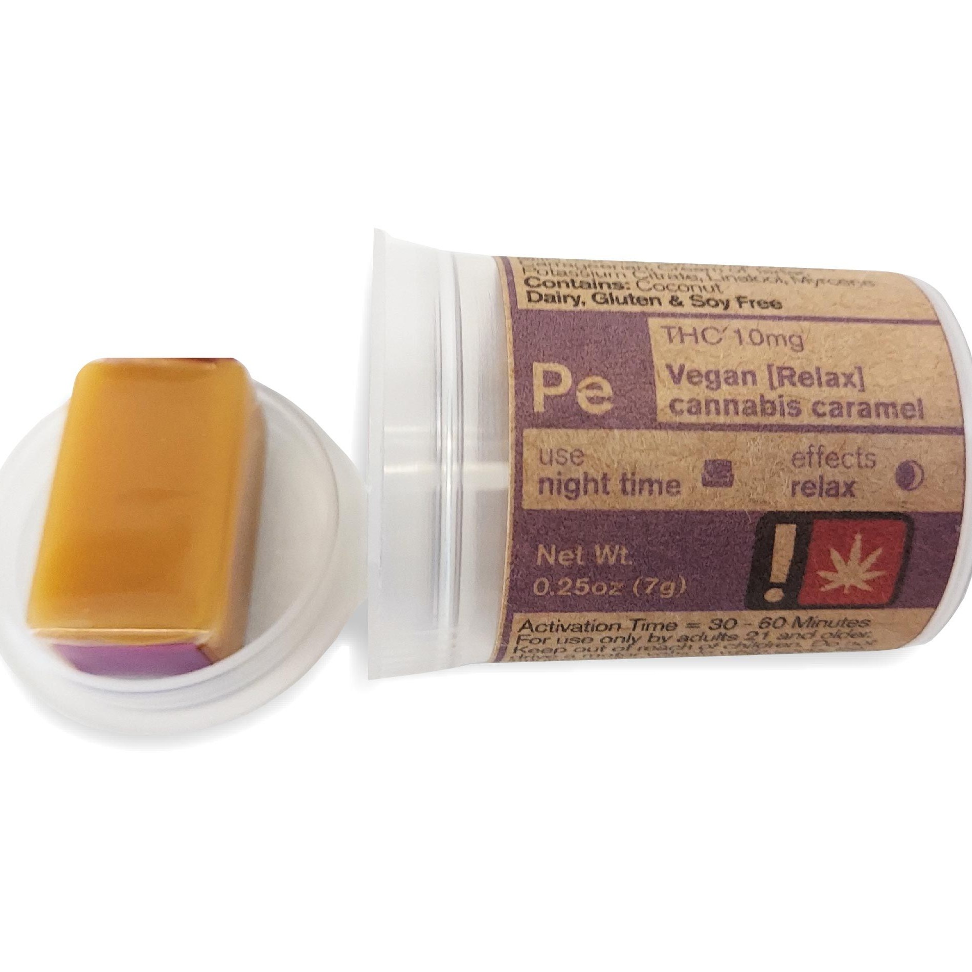 Periodic Edibles Low Dose 10mg Relax Caramel Periodic Edibles Leafly